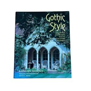 Gothic Style Architecture Interiors Coffee Table Book 1995 Abrams oversized